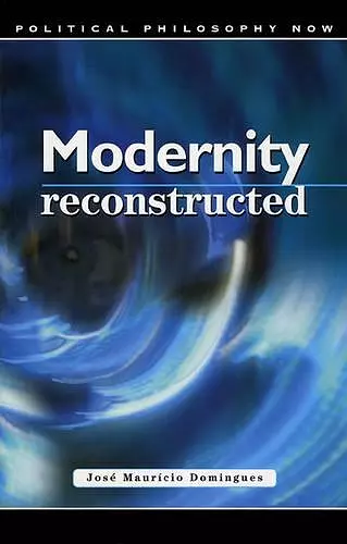 Modernity Reconstructed cover