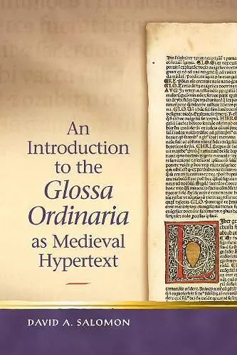An Introduction to the 'Glossa Ordinaria' as Medieval Hypertext cover
