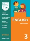 11+ Practice Papers English Pack 3 (Multiple Choice) cover