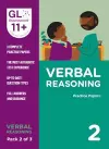 11+ Practice Papers Verbal Reasoning Pack 2 (Multiple Choice) cover