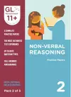 11+ Practice Papers Non-Verbal Reasoning Pack 2 (Multiple Choice) cover