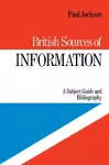 British Sources of Information cover