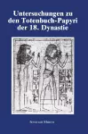 Untersuchungen Zu Den Totenbuch cover