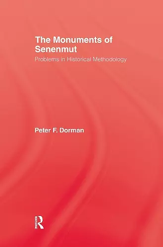 The Monuments of Senenmut cover