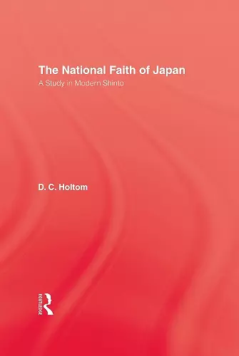 National Faith Of Japan cover