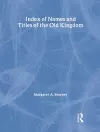 Index Of Names & Titles Of The cover