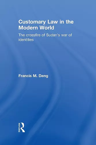 Customary Law in the Modern World cover