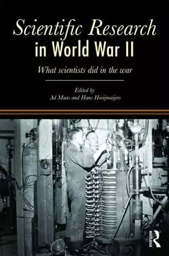 Scientific Research In World War II cover