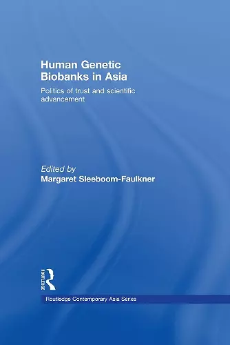 Human Genetic Biobanks in Asia cover