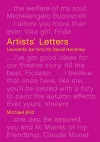 Artists' Letters cover