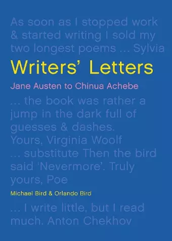 Writers' Letters cover