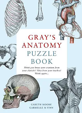 Gray's Anatomy Puzzle Book cover