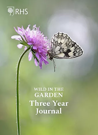 Royal Horticultural Society Wild in the Garden Three Year Journal cover