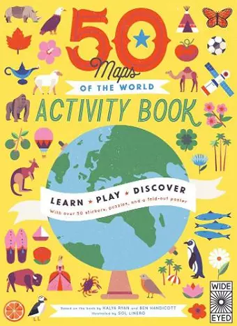 50 Maps of the World Activity Book cover