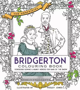 Unofficial Bridgerton Colouring Book cover