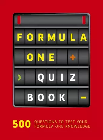 Formula One Quiz Book cover