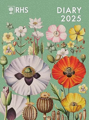 RHS Desk Diary 2025 cover