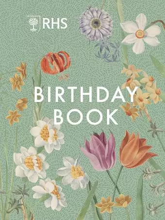 RHS Birthday Book cover