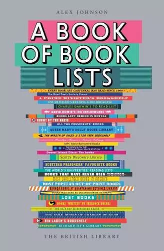 A Book of Book Lists cover
