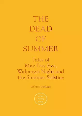 The Dead of Summer cover