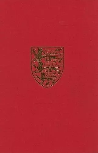 The Victoria History of the County of Sussex cover