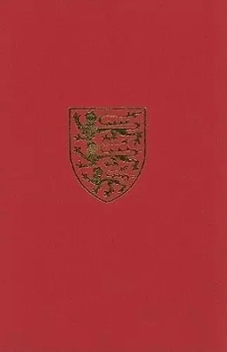 The Victoria History of the County of Kent cover