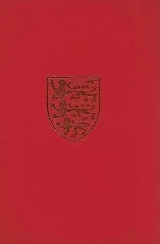 The Victoria History of the County of Lancaster cover