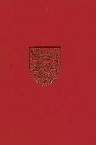 The Victoria History of the County of Lancaster cover