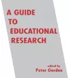 A Guide to Educational Research cover