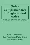 Going Comprehensive in England and Wales cover