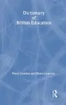 Dictionary of British Education cover