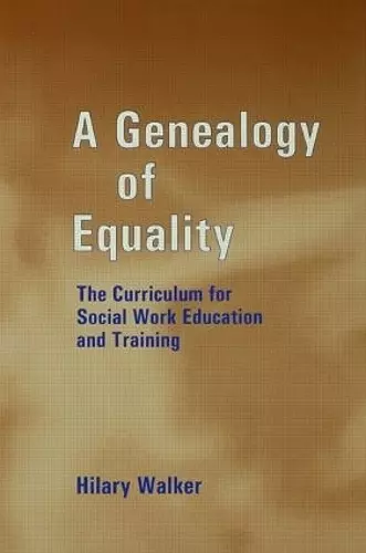 A Genealogy of Equality cover