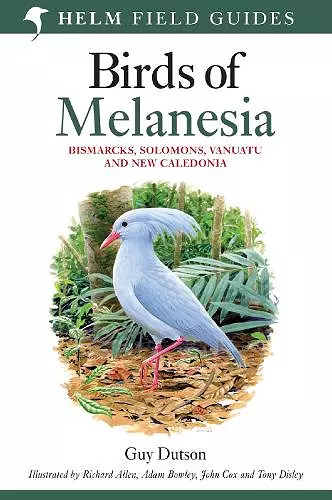 Field guide to Birds of Melanesia cover