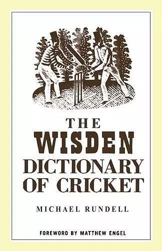 The Wisden Dictionary of Cricket cover