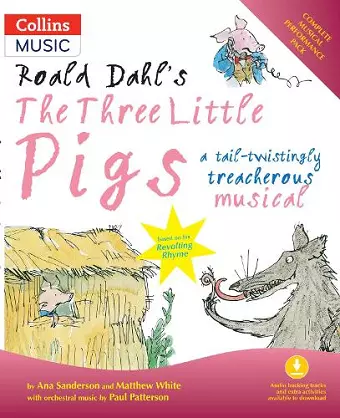 Roald Dahl's The Three Little Pigs (Book + Download) cover