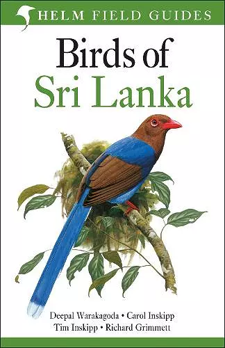 Birds of Sri Lanka cover