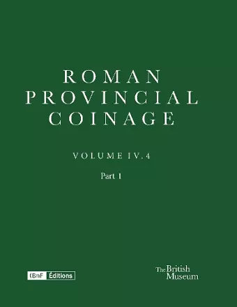 Roman Provincial Coinage IV.4 cover