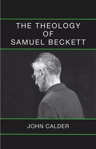 The Theology of Samuel Beckett cover