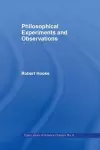 Philosophical Experiments and Observations cover