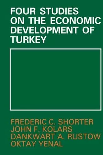 Four Studies on the Economic Development of Turkey cover