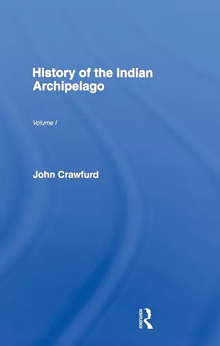 History of the Indian Archipelago cover