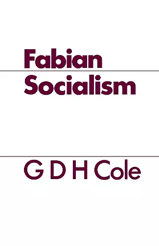 Fabian Socialism cover