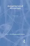 Annual Survey of African Law Cb cover