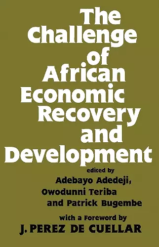 The Challenge of African Economic Recovery and Development cover