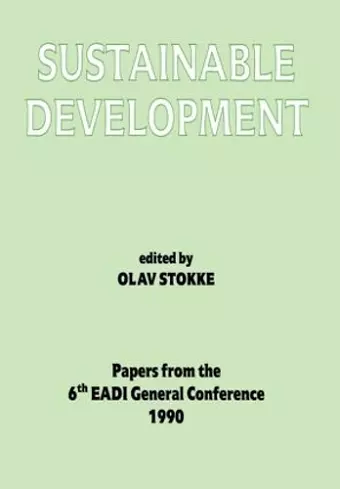 Sustainable Development cover