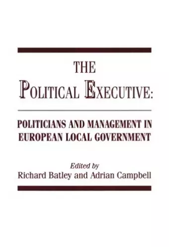 The Political Executive cover