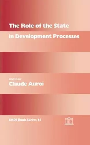 The Role of the State in Development Processes cover