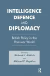 Intelligence, Defence and Diplomacy cover