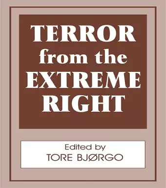 Terror from the Extreme Right cover