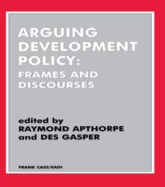 Arguing Development Policy cover